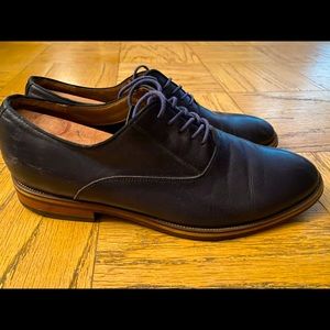 Navy blue ALDO dress shoes (size 11.5)